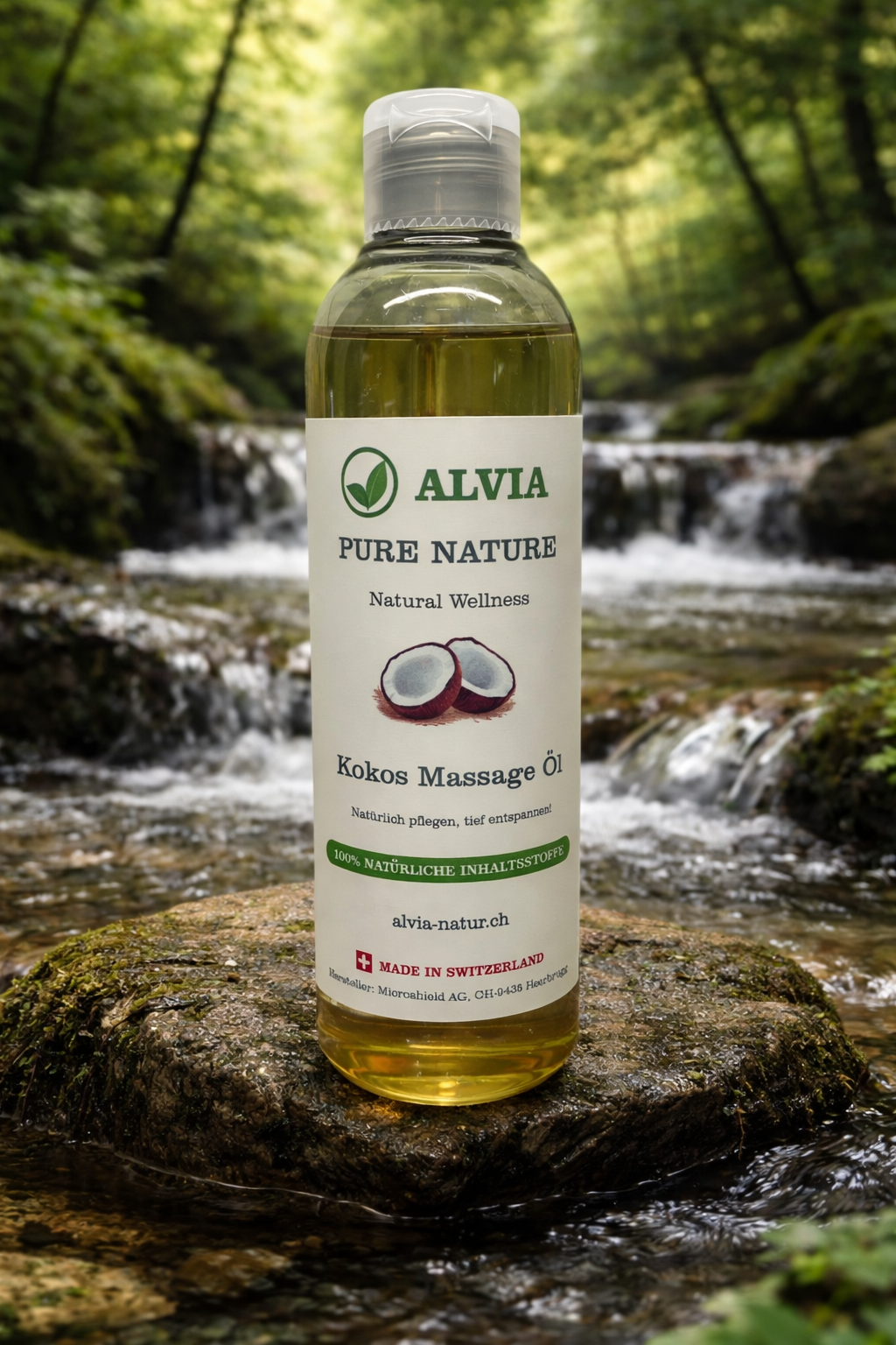 Kokos Massage Öl , Naturöl, Alvia